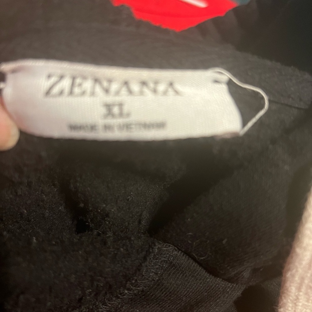 Zenana Women’s Outfitters Inspirational Message Pullover Hoodie. I AM Enough - Picture 6 of 6